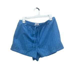Urban Outfitters BDG Blue Striped Sleep Shorts size L